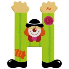 Lettera H Clown - Sevi 81744